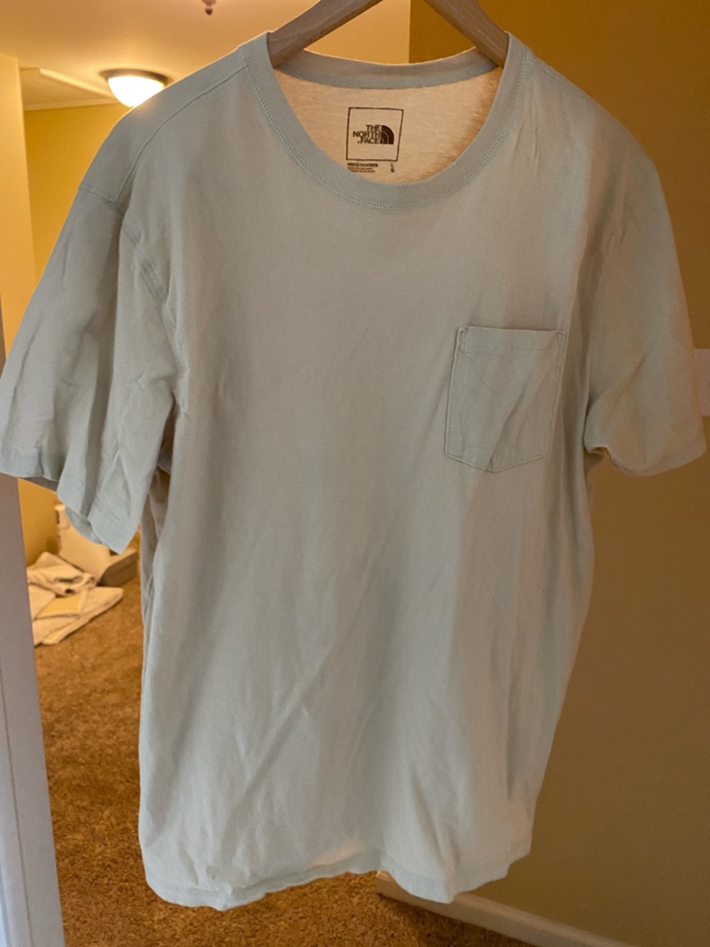 The North Face Men’s Pale Blue Pocket Tee